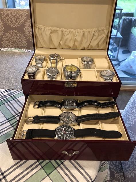 invicta watch cases and storage